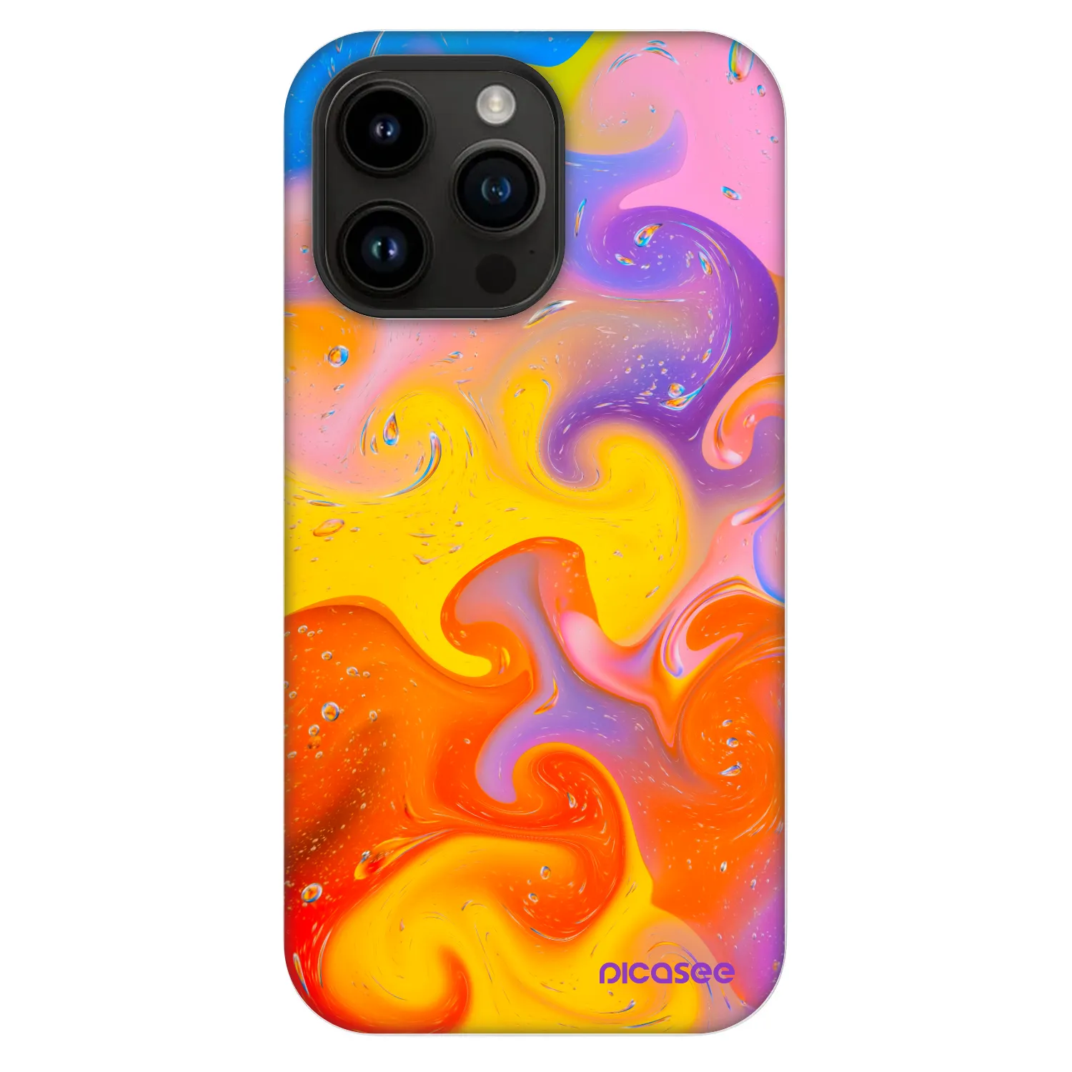 Picasee Fashion Case MagSafe pentru Apple iPhone 14 Pro Max - Bubbles