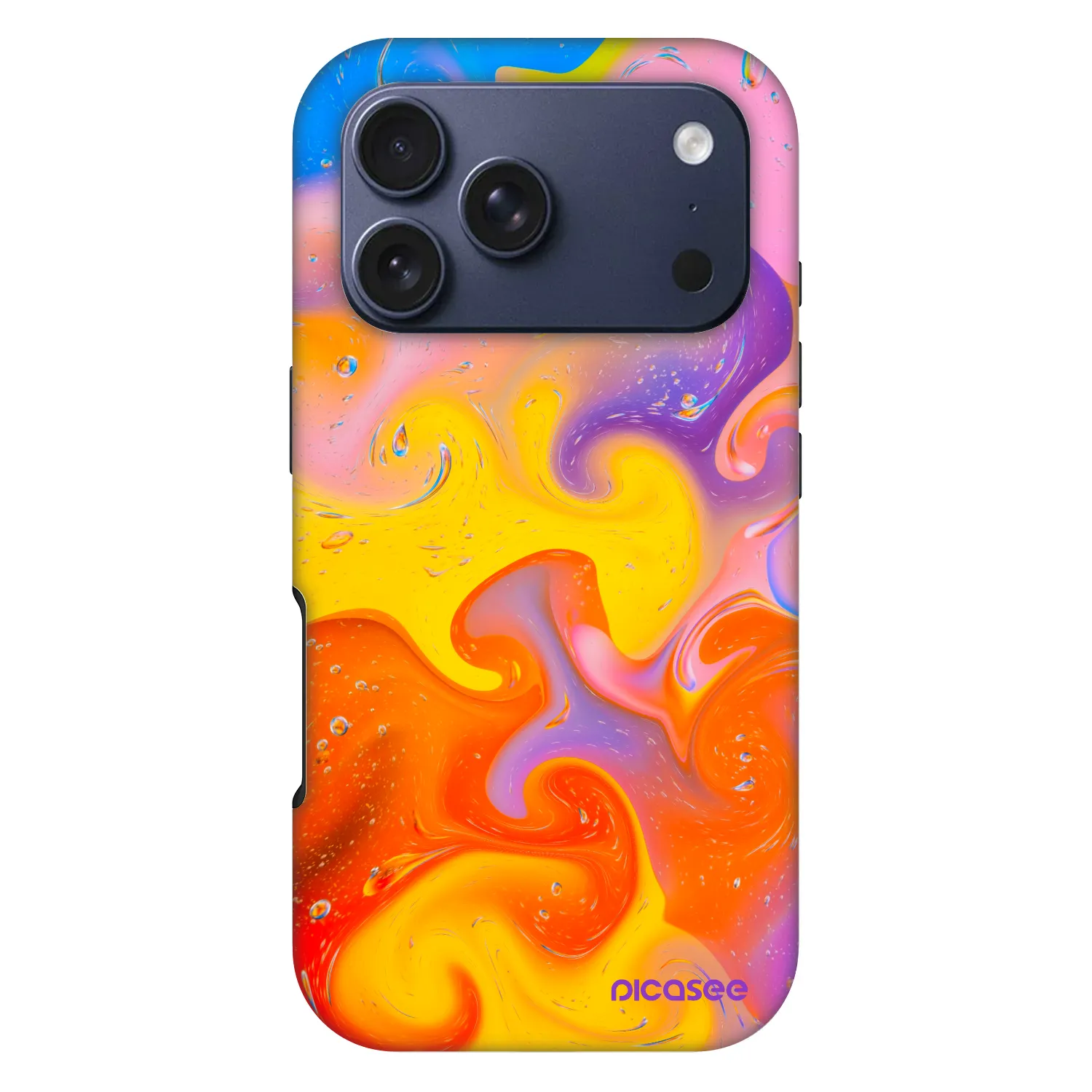 Picasee Fashion Case MagSafe pentru Apple iPhone 17 Pro - Bubbles