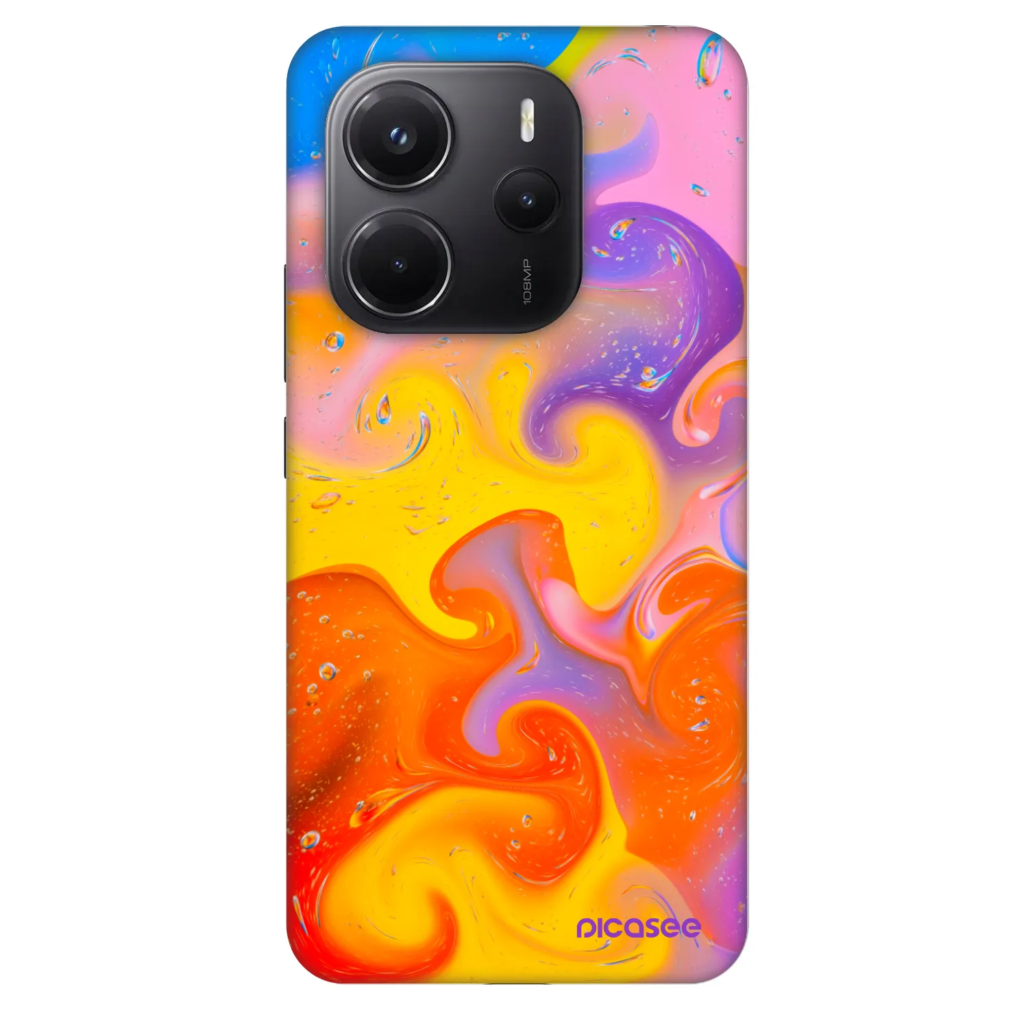 Picasee Fashion Case pentru Xiaomi Redmi Note 14 4G - Bubbles