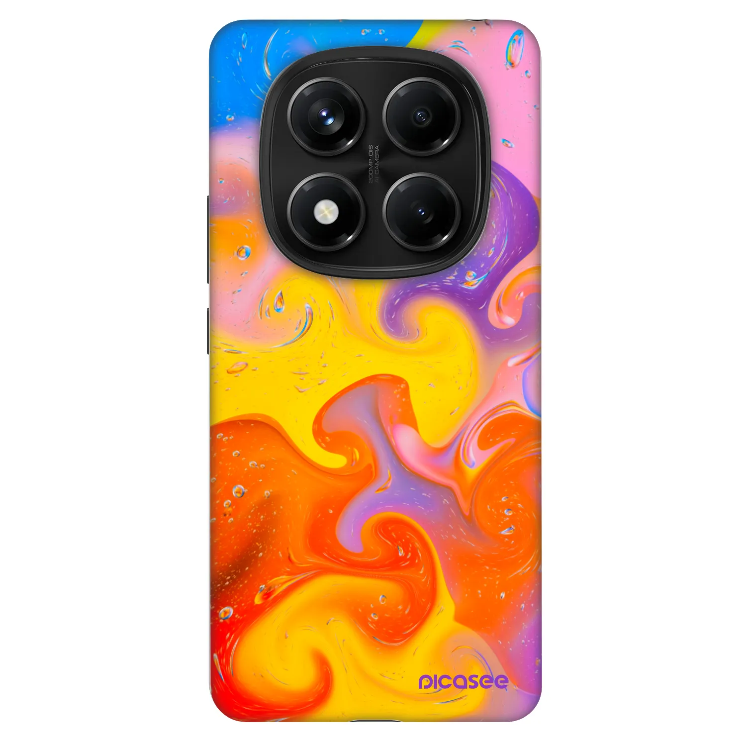 Picasee Fashion Case pentru Xiaomi Redmi Note 14 Pro 4G - Bubbles