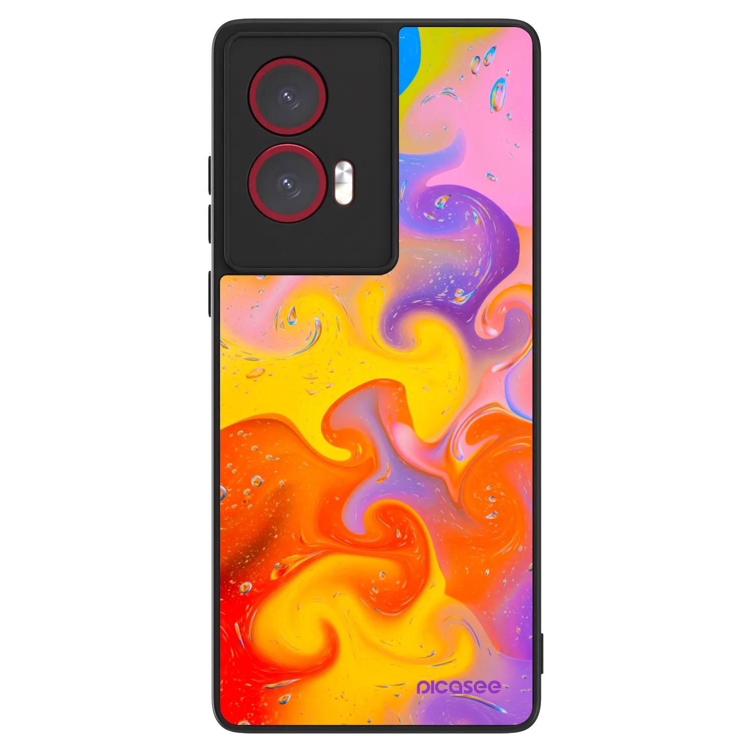 Picasee ULTIMATE CASE pentru Motorola Edge 50 Fusion - Bubbles