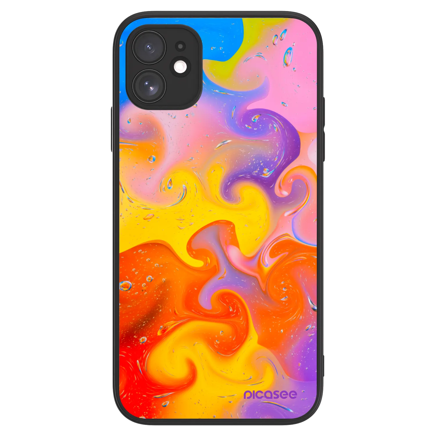 Picasee ULTIMATE CASE pentru Apple iPhone 11 - Bubbles