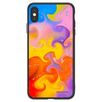 Picasee ULTIMATE CASE pentru Apple iPhone XS Max - Bubbles
