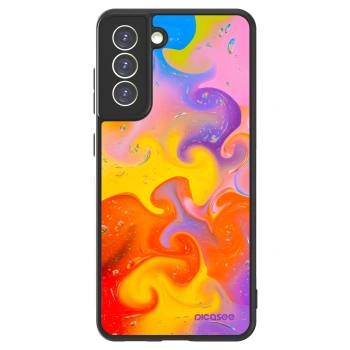Picasee ULTIMATE CASE pentru Samsung Galaxy S21 FE 5G - Bubbles