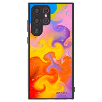 Picasee ULTIMATE CASE pentru Samsung Galaxy S22 Ultra 5G - Bubbles