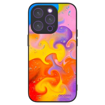 Picasee ULTIMATE CASE pentru Apple iPhone 14 Pro - Bubbles