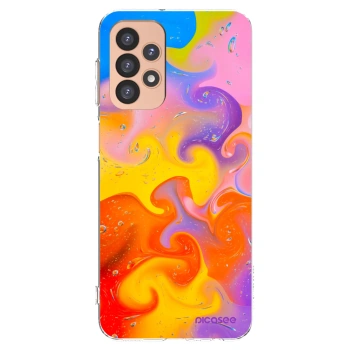 Picasee husă transparentă din silicon pentru Samsung Galaxy A23 A236B 5G - Bubbles