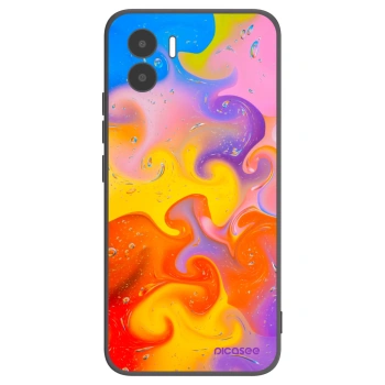 Picasee husă neagră din silicon pentru Xiaomi Redmi A1 - Bubbles
