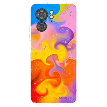 Picasee husă transparentă din silicon pentru Motorola Edge 40 - Bubbles