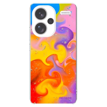 Picasee husă transparentă din silicon pentru Xiaomi Redmi Note 13 Pro+ 5G - Bubbles