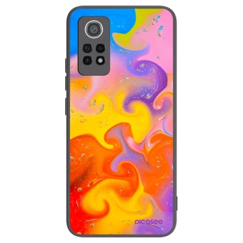Picasee husă neagră din silicon pentru Xiaomi Redmi Note 12 Pro 4G - Bubbles