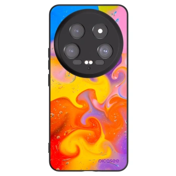 Picasee husă neagră din silicon pentru Xiaomi 14 Ultra - Bubbles