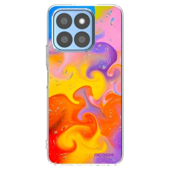 Picasee husă transparentă din silicon pentru Honor X8b - Bubbles