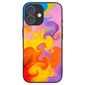 Picasee ULTIMATE CASE pentru Apple iPhone 16 - Bubbles