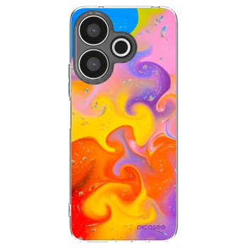 Picasee husă transparentă din silicon pentru Xiaomi Redmi 13 4G - Bubbles