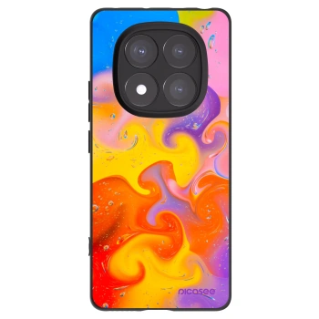 Picasee husă neagră din silicon pentru Xiaomi Redmi Note 14 Pro+ 5G - Bubbles