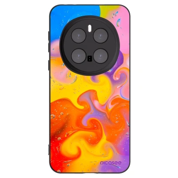 Picasee husă neagră din silicon pentru Honor Magic7 Pro 5G - Bubbles