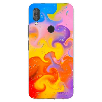 Picasee husă transparentă din silicon pentru Xiaomi Redmi 7 - Bubbles