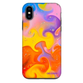 Husă pentru Apple iPhone X/XS - Bubbles