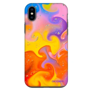 Husă pentru Apple iPhone XS Max - Bubbles