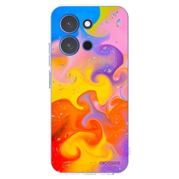 Picasee husă transparentă din silicon pentru Xiaomi Redmi 15C 4G - Bubbles