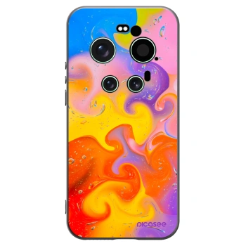 Picasee husă neagră din silicon pentru Xiaomi 17 Ultra - Bubbles