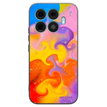 Picasee husă neagră din silicon pentru Xiaomi 17T - Bubbles
