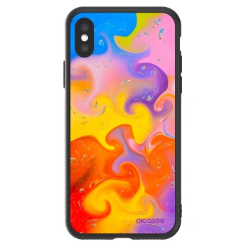 Picasee ULTIMATE CASE pentru Apple iPhone X/XS - Bubbles