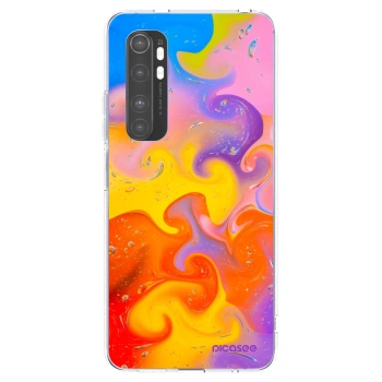 Picasee husă transparentă din silicon pentru Xiaomi Mi Note 10 Lite - Bubbles