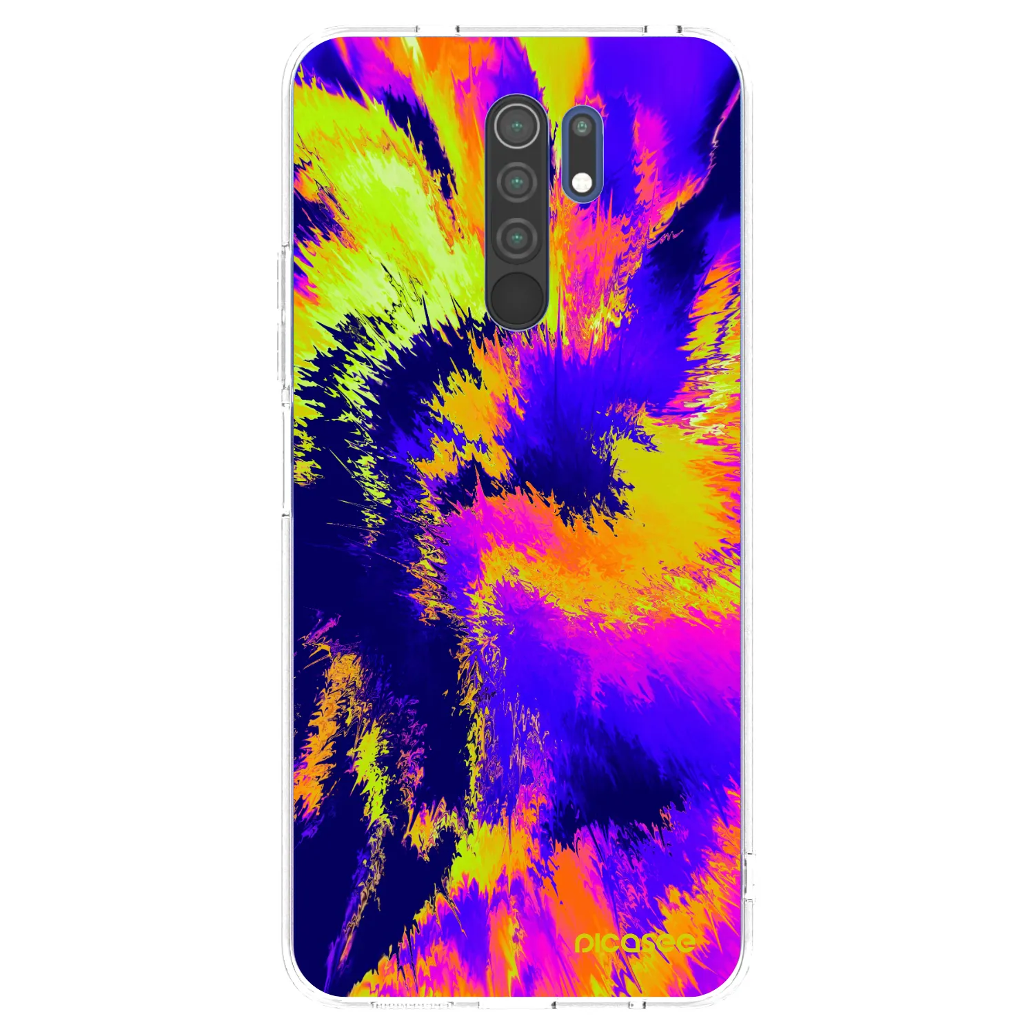 Picasee husă transparentă din silicon pentru Xiaomi Redmi 9 - Burn