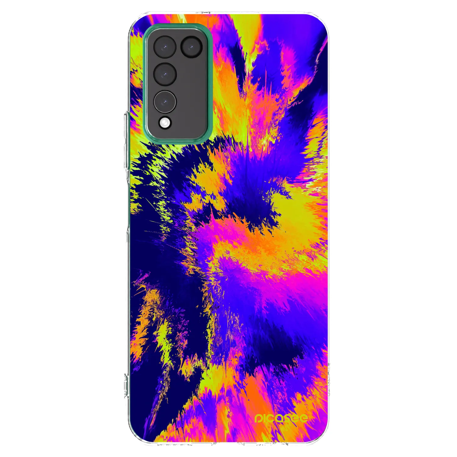 Picasee husă transparentă din silicon pentru Honor 10X Lite - Burn