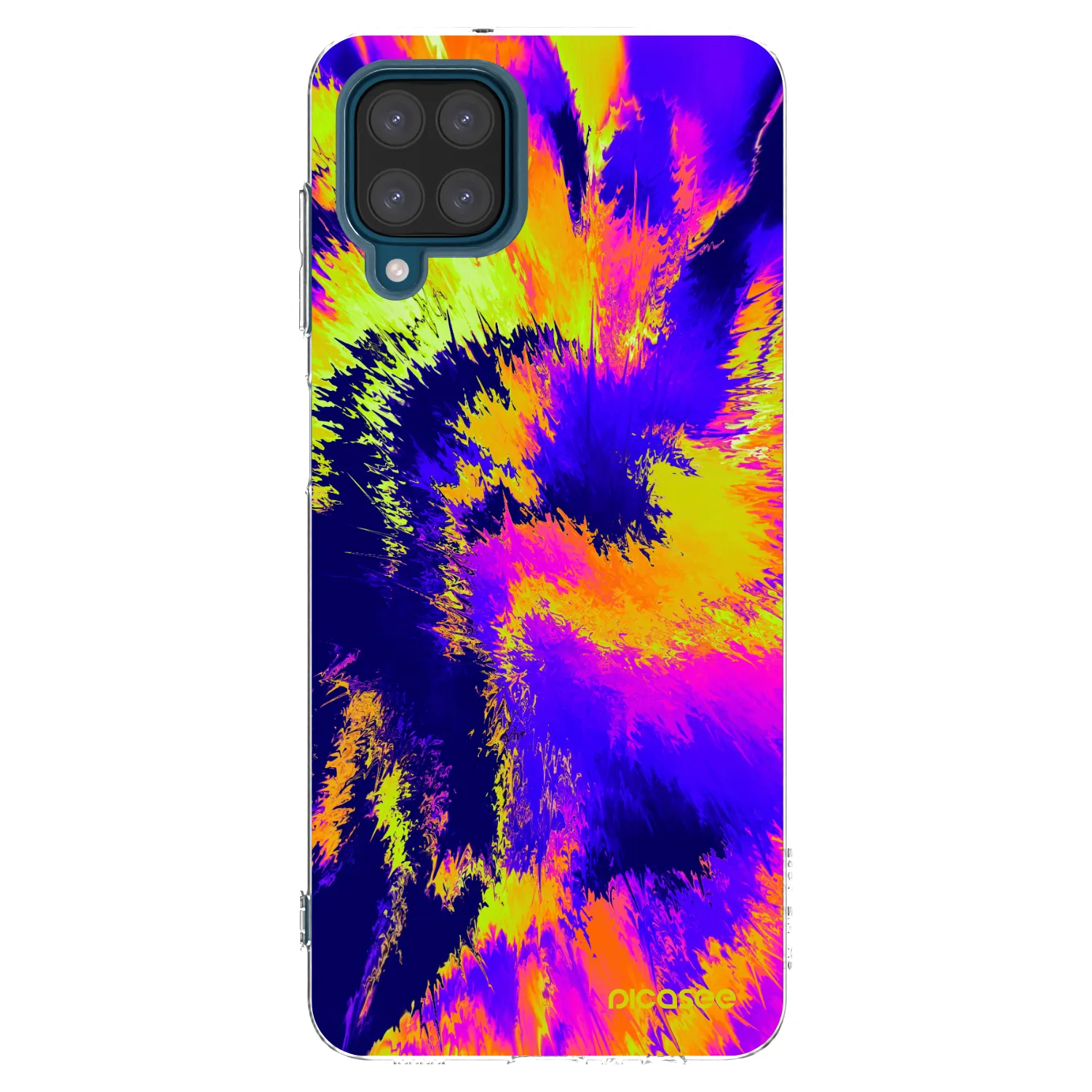 Picasee husă transparentă din silicon pentru Samsung Galaxy A12 A125F - Burn