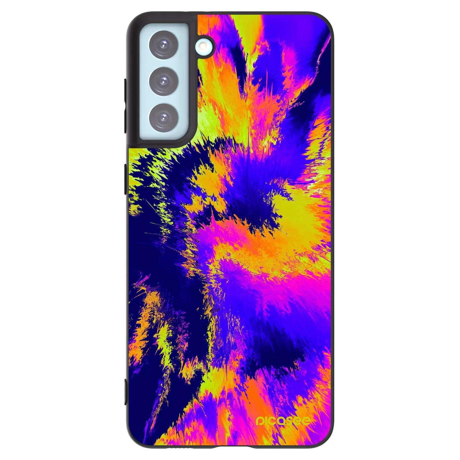 Picasee husă neagră din silicon pentru Samsung Galaxy S21+ 5G G996F - Burn