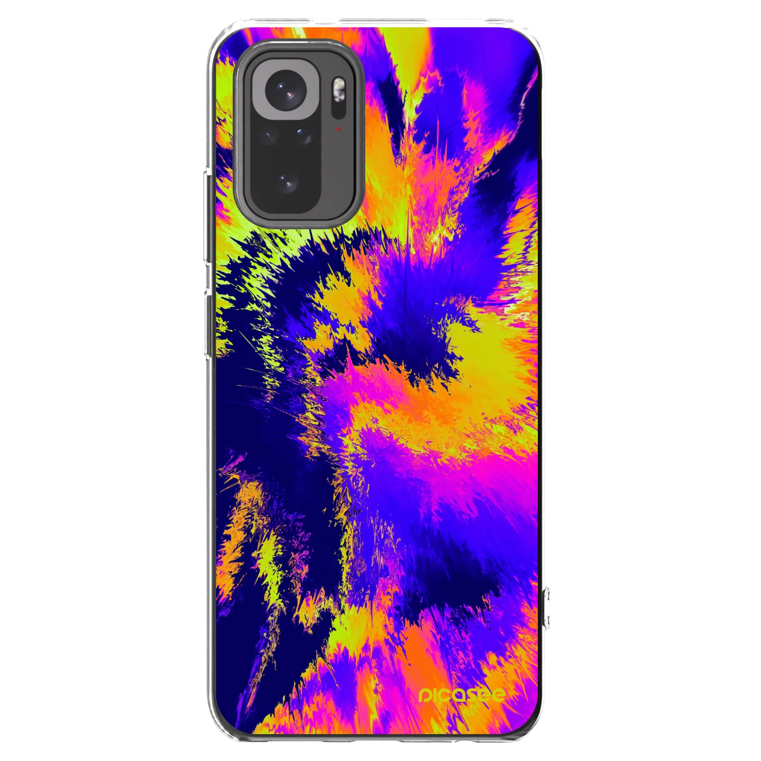 Picasee husă transparentă din silicon pentru Xiaomi Redmi Note 10 - Burn