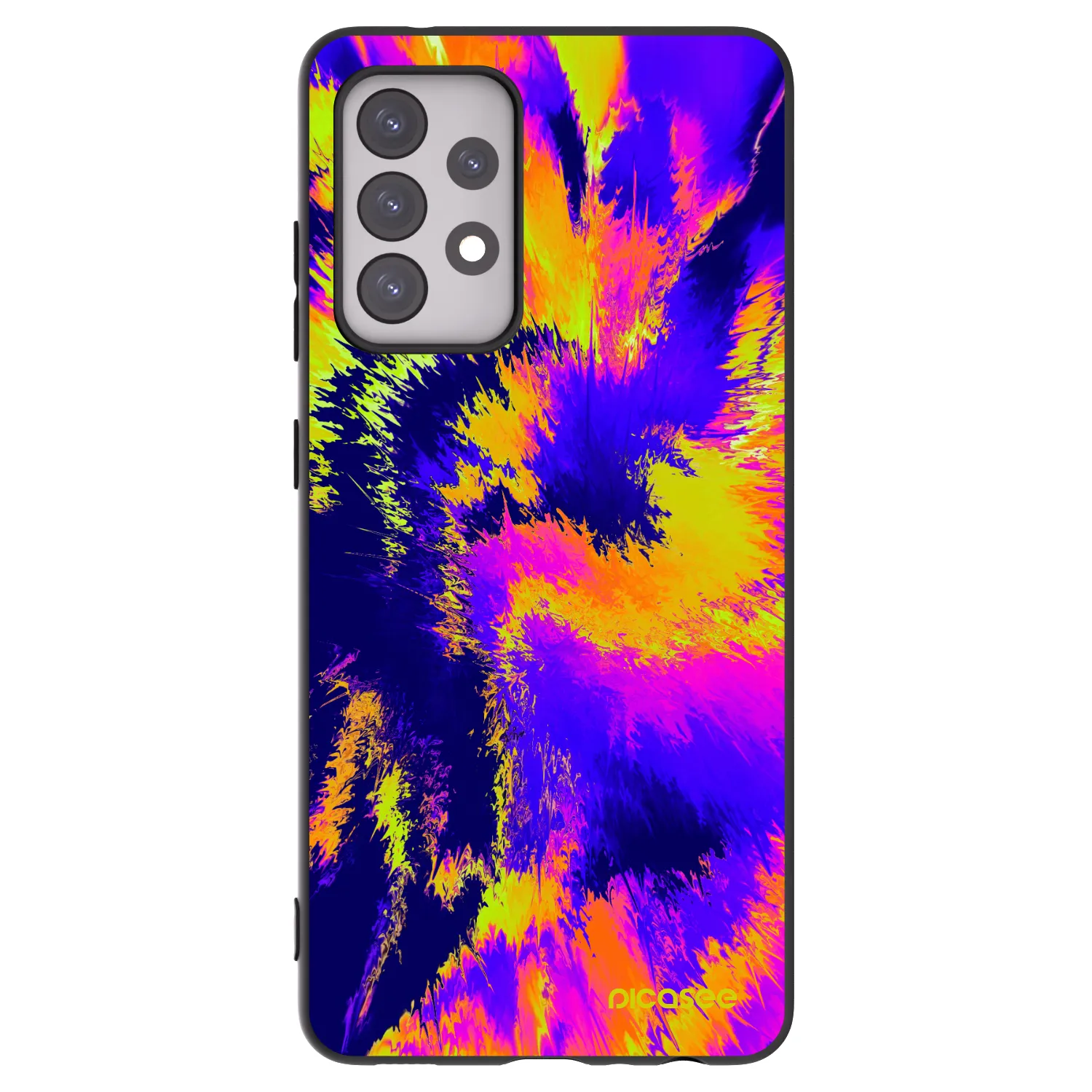 Picasee husă neagră din silicon pentru Samsung Galaxy A52 5G A525F - Burn