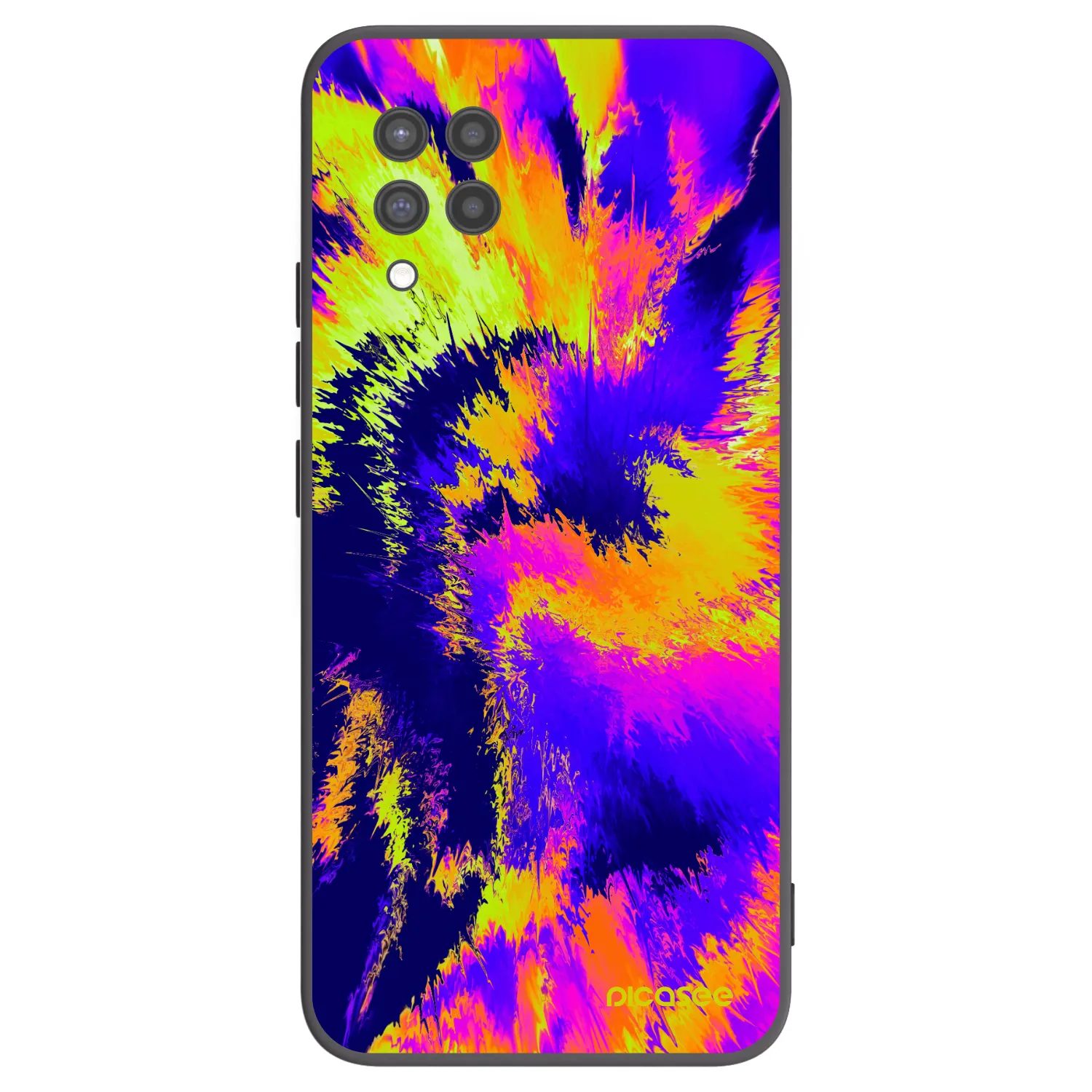Picasee husă neagră din silicon pentru Samsung Galaxy A42 A426B - Burn
