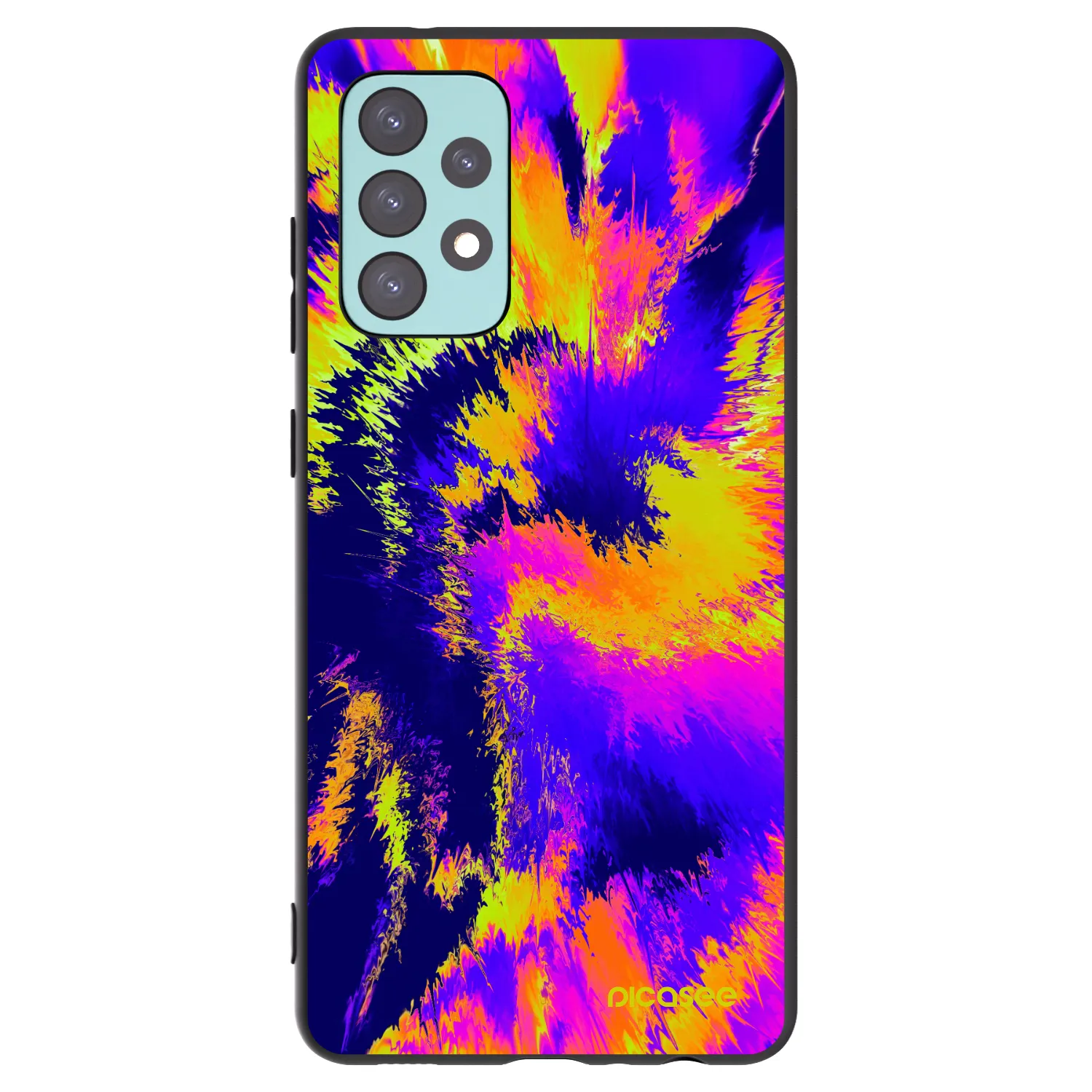 Picasee husă neagră din silicon pentru Samsung Galaxy A72 A725F - Burn