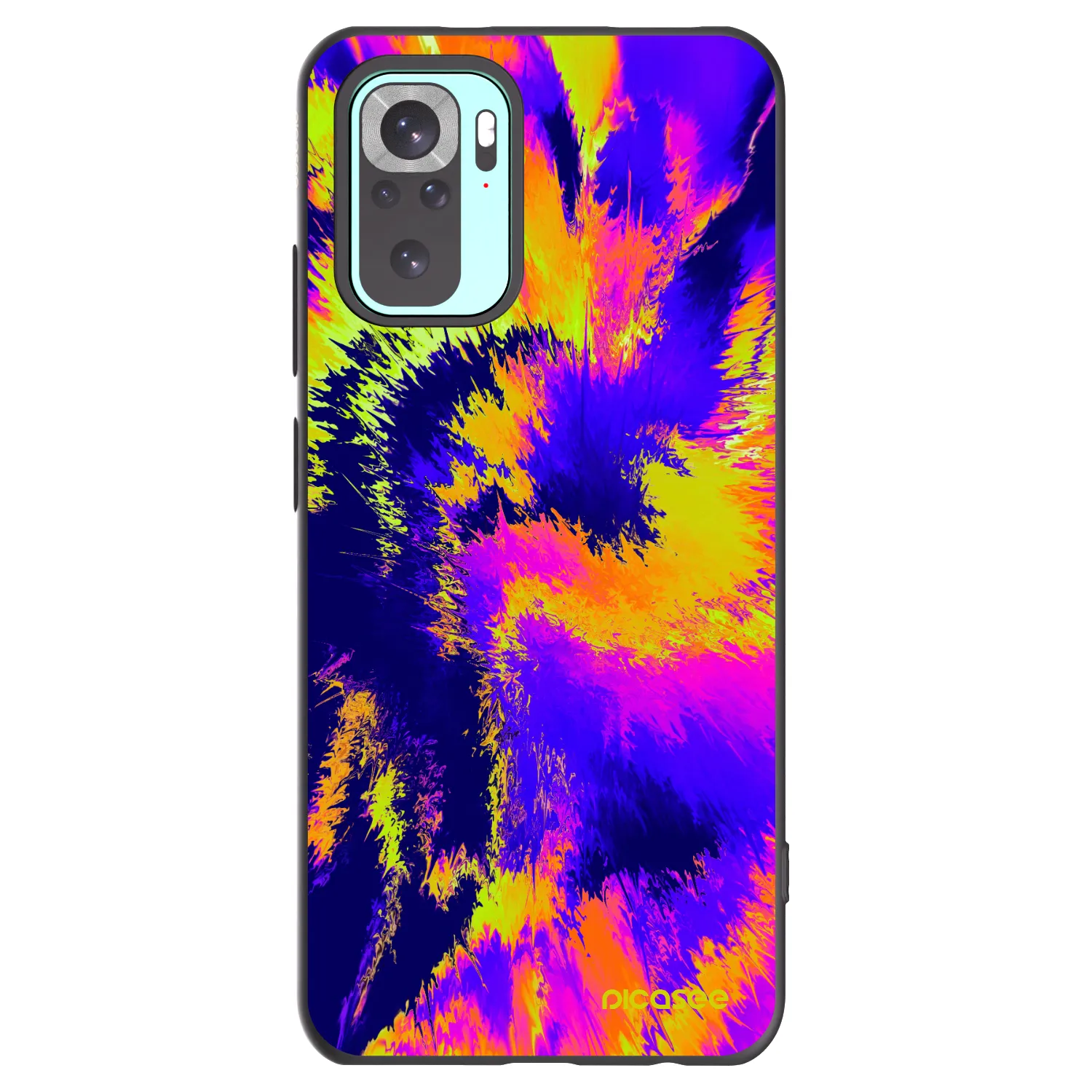 Picasee husă neagră din silicon pentru Xiaomi Redmi Note 10 Pro - Burn