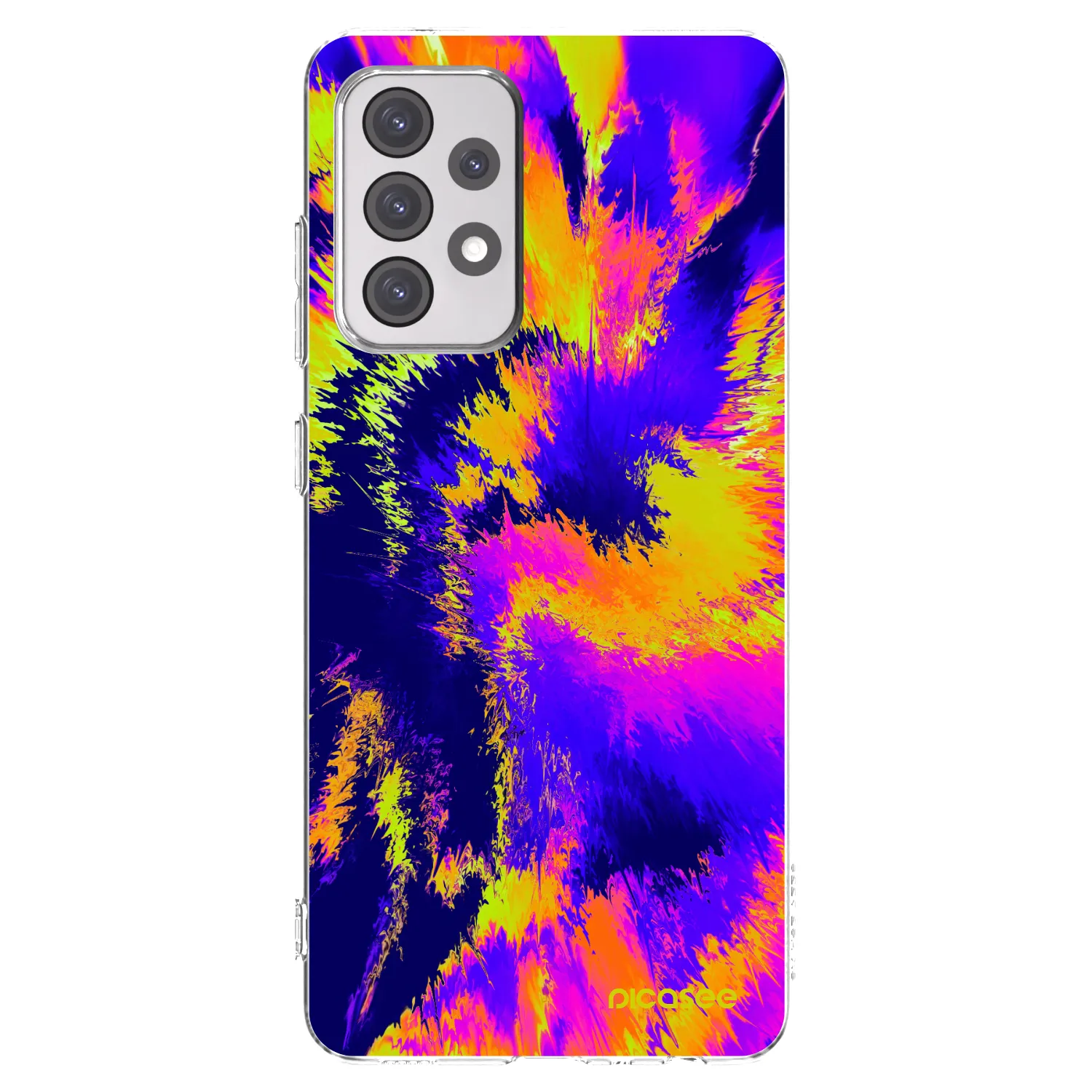 Picasee husă transparentă din silicon pentru Samsung Galaxy A52s 5G A528B - Burn