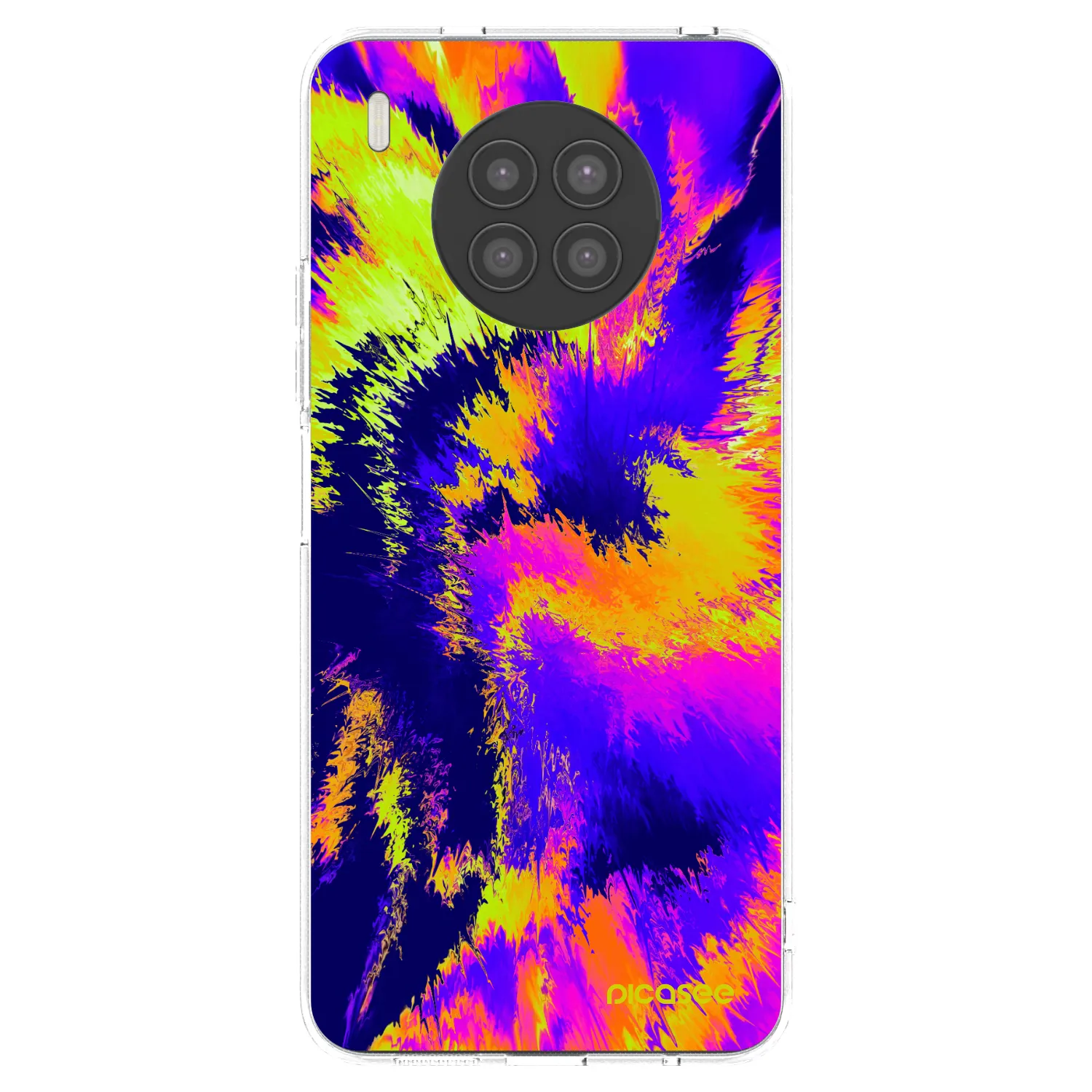 Picasee husă transparentă din silicon pentru Huawei Nova 8i - Burn