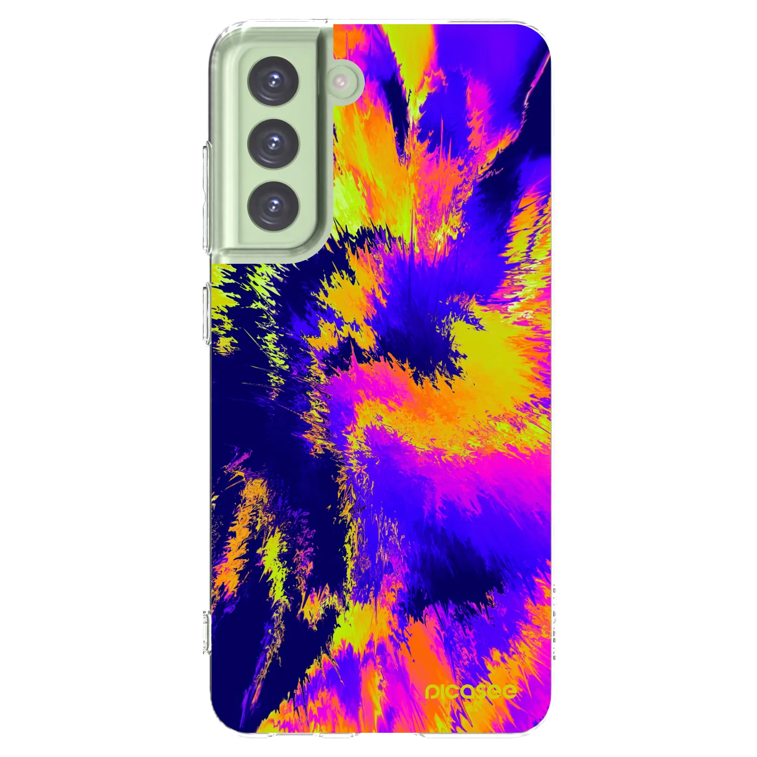 Picasee husă transparentă din silicon pentru Samsung Galaxy S21 FE 5G - Burn