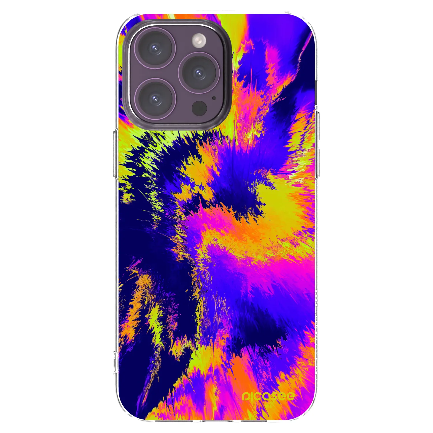 Picasee husă transparentă din silicon pentru Apple iPhone 14 Pro Max - Burn