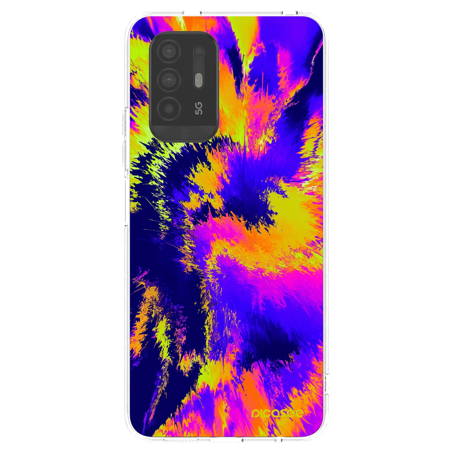 Picasee husă transparentă din silicon pentru OPPO A94 5G - Burn