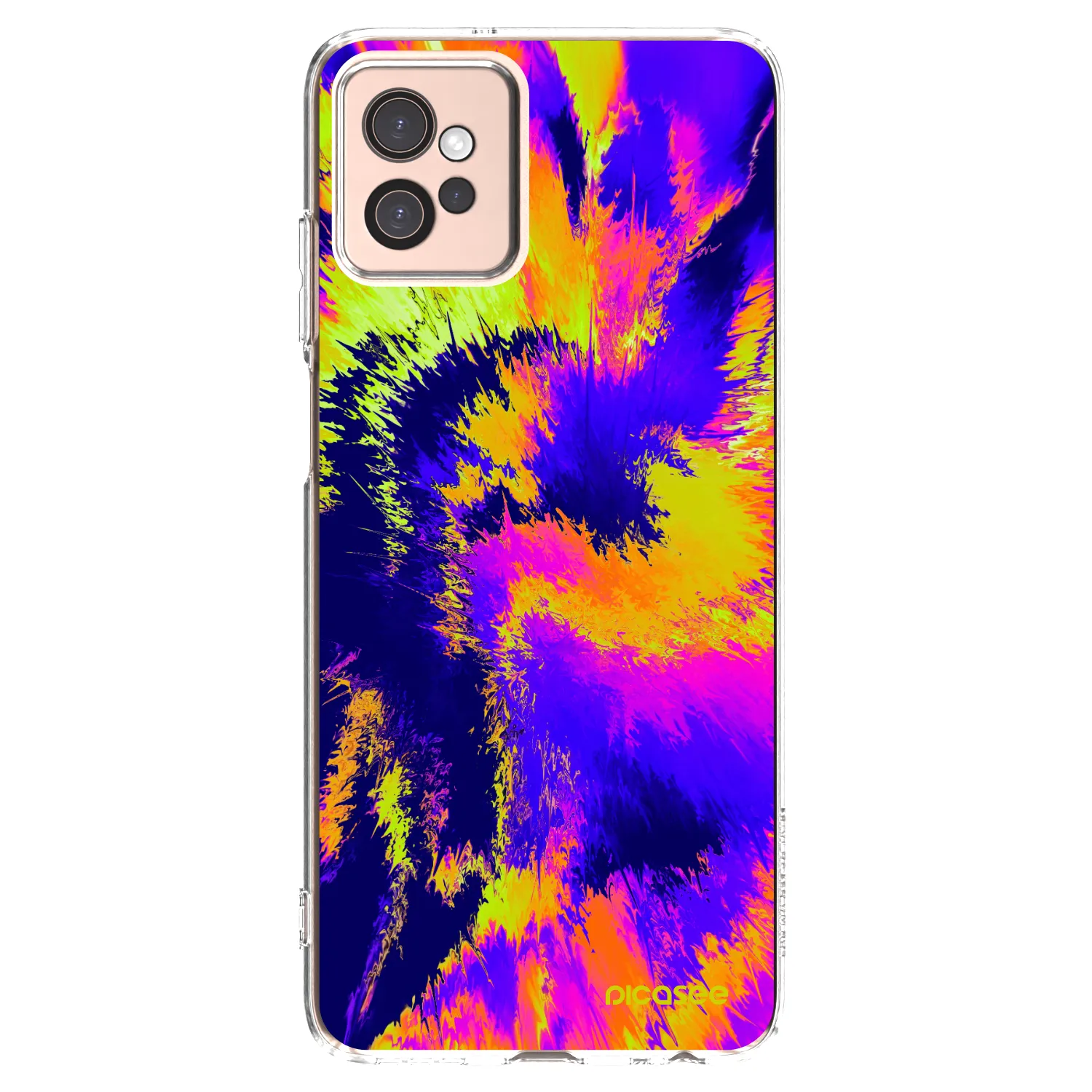 Picasee husă transparentă din silicon pentru Motorola Moto G32 - Burn