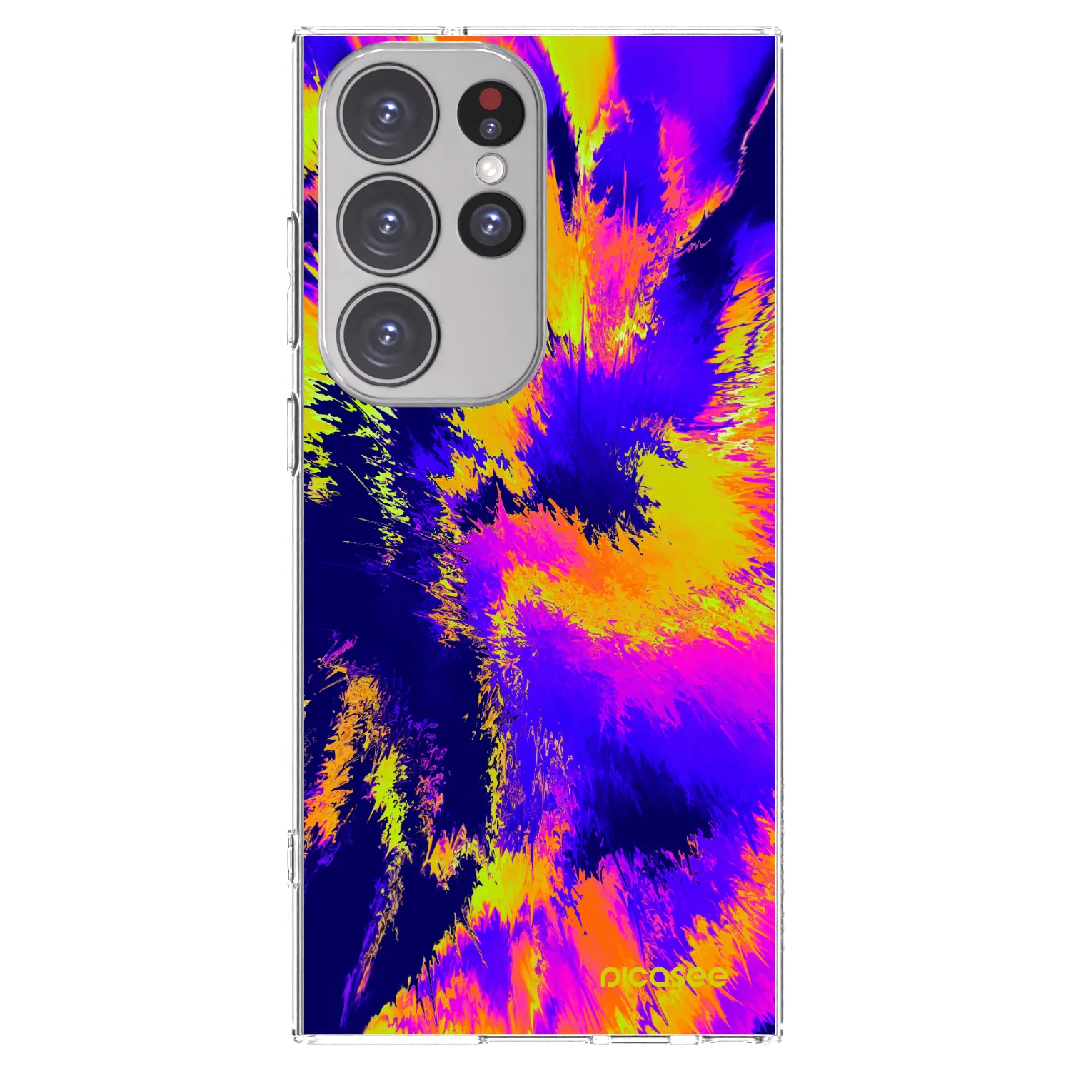 Picasee husă transparentă din silicon pentru Samsung Galaxy S23 Ultra 5G - Burn