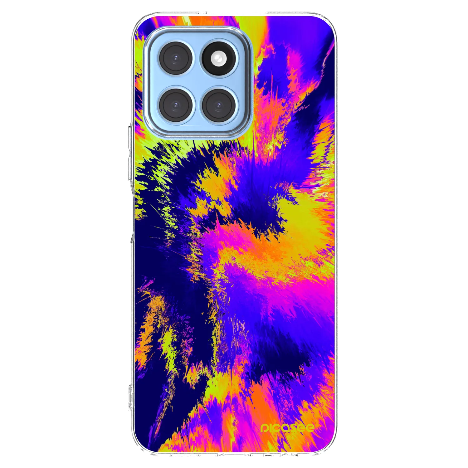 Picasee husă transparentă din silicon pentru Honor X8 5G - Burn