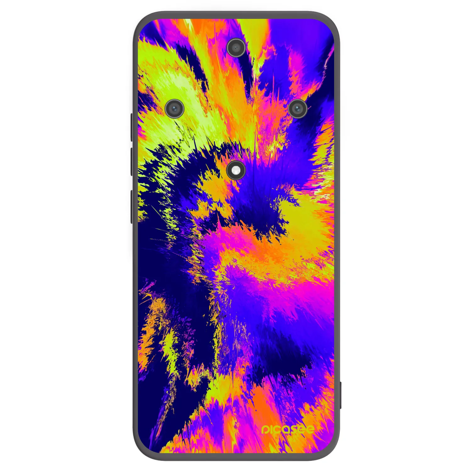 Picasee husă neagră din silicon pentru Honor Magic5 Lite 5G - Burn