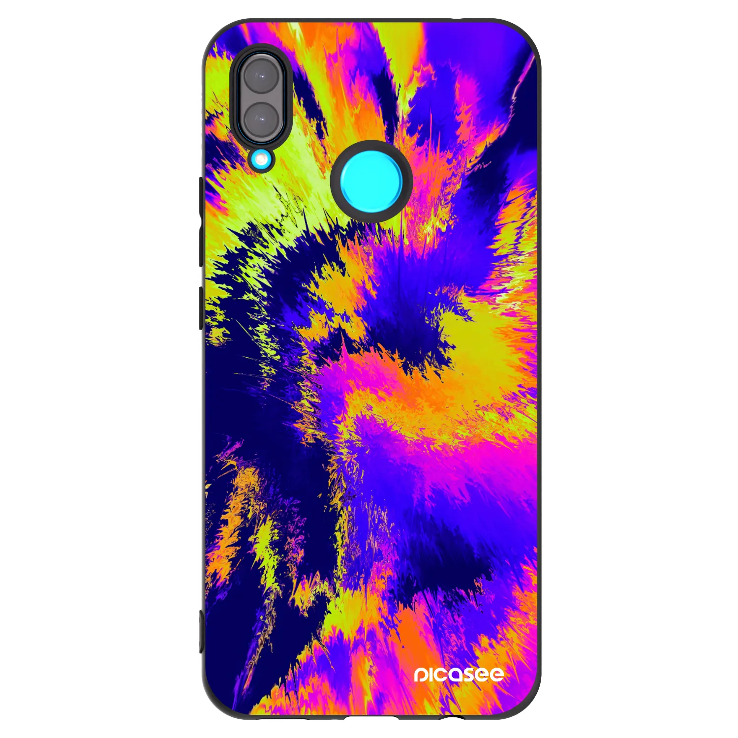 Picasee husă neagră din silicon pentru Huawei Nova 3 - Burn