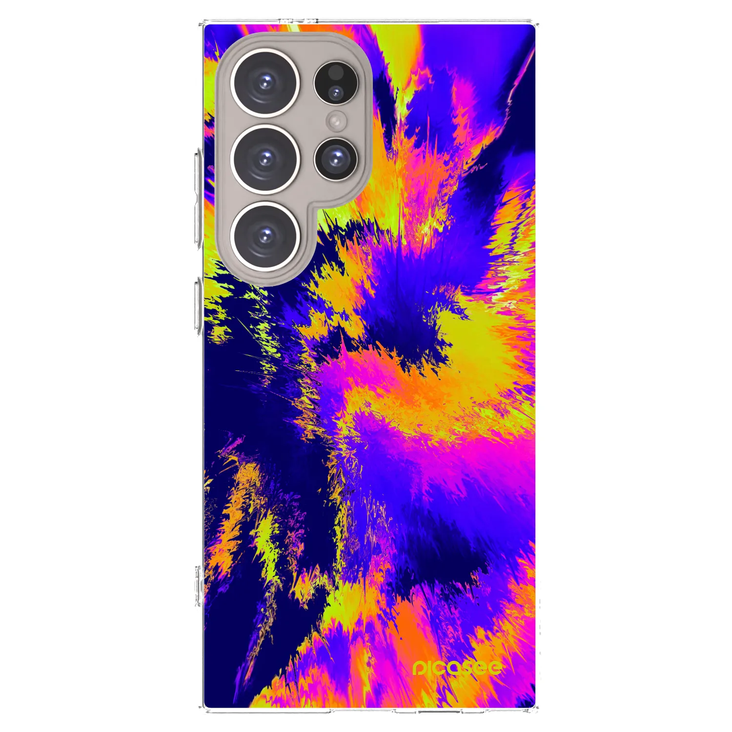 Picasee husă transparentă din silicon pentru Samsung Galaxy S24 Ultra S928B 5G - Burn