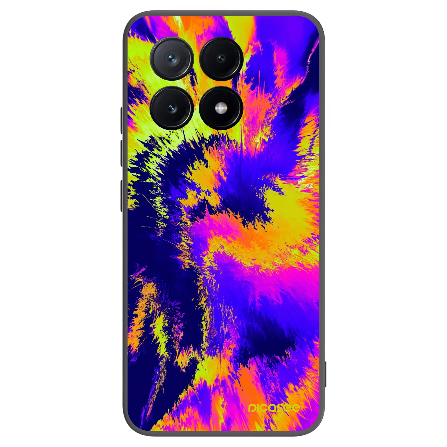 Picasee husă neagră din silicon pentru Xiaomi Poco X6 Pro - Burn